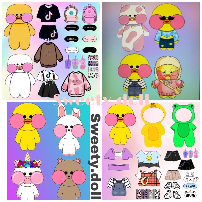 [TERBARU] AKSESORIS & PERALATAN LENGKAP PAPER DUCK VIRAL ANTI AIR