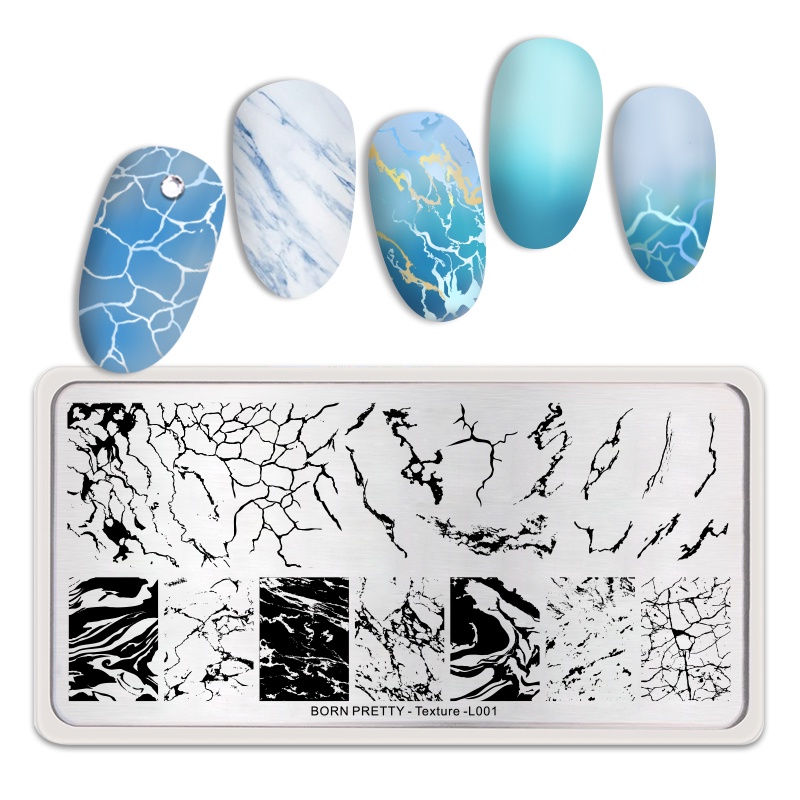 Plat Stempel Kuku Bahan Stainless Steel Motif Natal Untuk Manicure