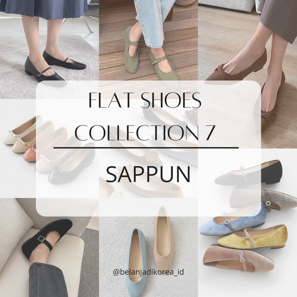 SAPPUN Flat Shoes - Collection 7