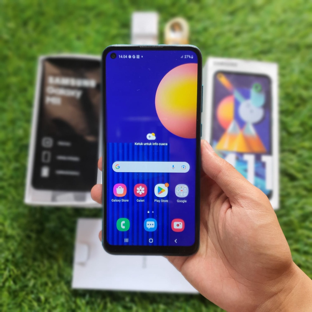 SAMSUNG M11 SECOND 3/32 GB HP SECOND HANDPHONE SECOND HP SEKEN HP BEKAS HP MURAH