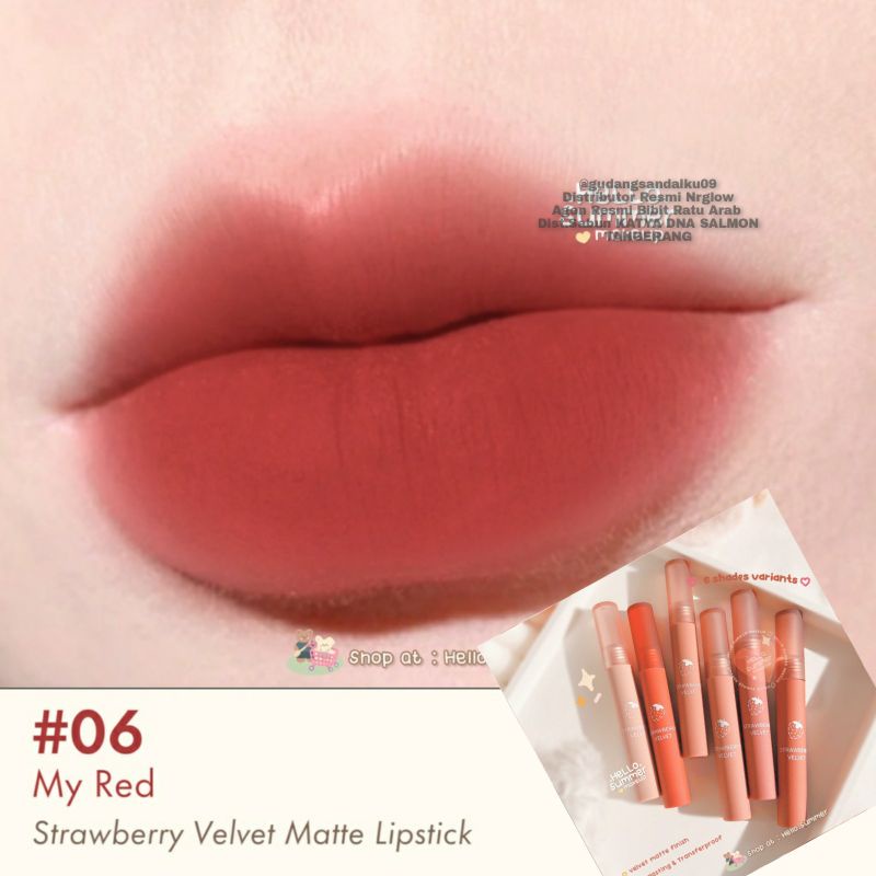 LIPSTIK WATERPROOF - LIPGLOS - LIPSTIK TAHAN LAMA DAN RINGAN - LML 1044-Berry 06