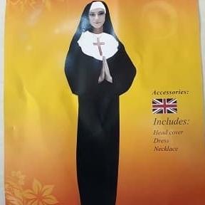 jual Kostum Valak / Kostum Halloween The Nun Clothes