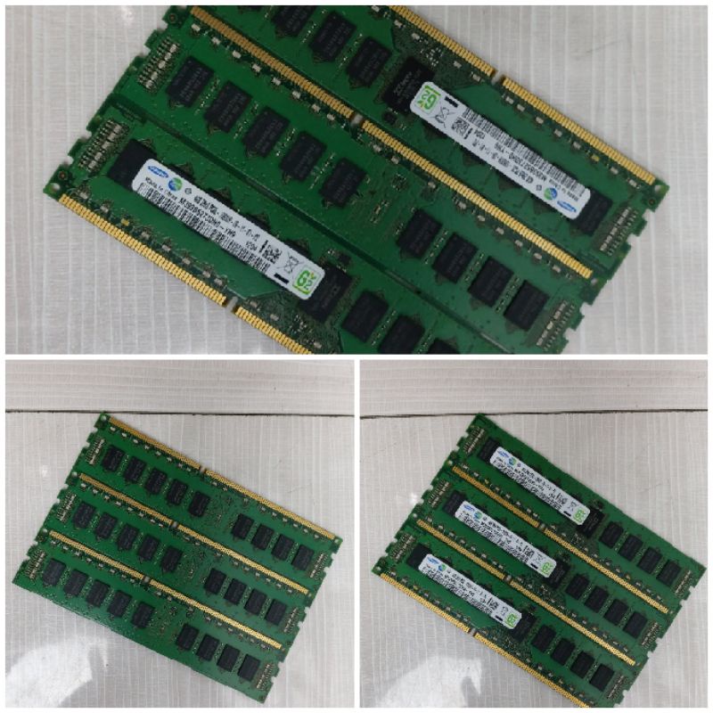 Ram Server Samsung Dobel Chanel4Gb Pc3L Ddr3 10600R