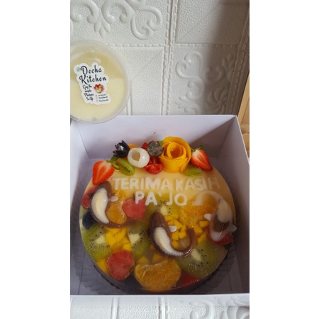 

aneka puding cantik buah loyang bulat dan kotak 18x18cm