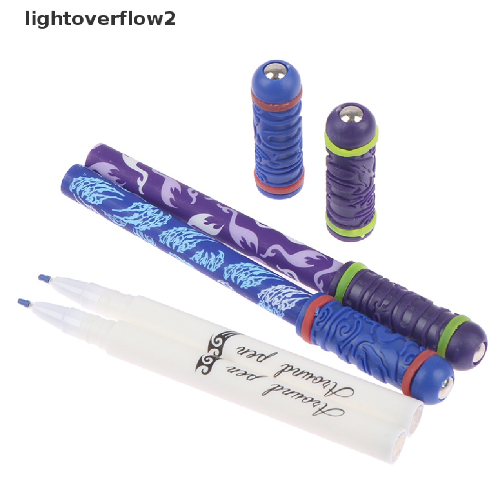 (lightoverflow2) Bolpen Gel Gaming Model Putar Untuk Hadiah Natal Anak