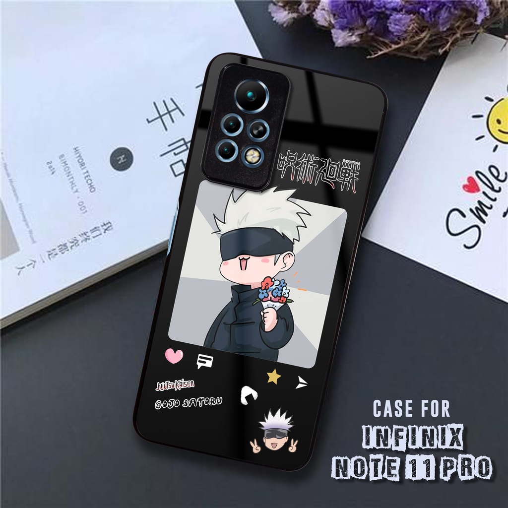 Case INFINIX NOTE 11 PRO - Casing INFINIX NOTE 11 PRO [ JUJUTSU ] Silikon INFINIX NOTE 11 PRO - Case