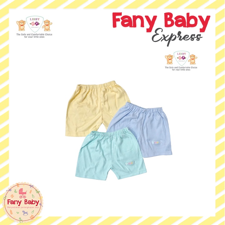 LIBBY CELANA PENDEK POLOS S,M,L