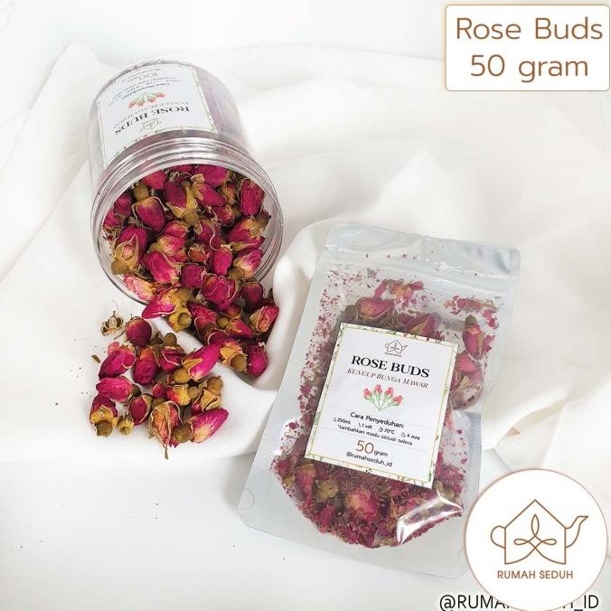 

[COD] 50gr Rose Buds / Teh Bunga Mawar / Rose Tea / Rose Flower Tea [COD]