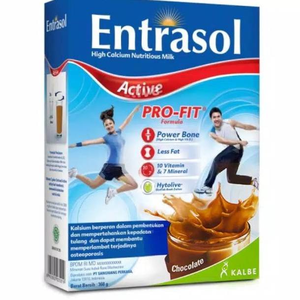 

[ COD ] ENTRASOL ACTIVE 360gr Vanila/ Chocolate/ Moca