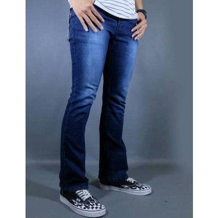 Terbaru celana jeans cutbray bootcut pria blackfield original