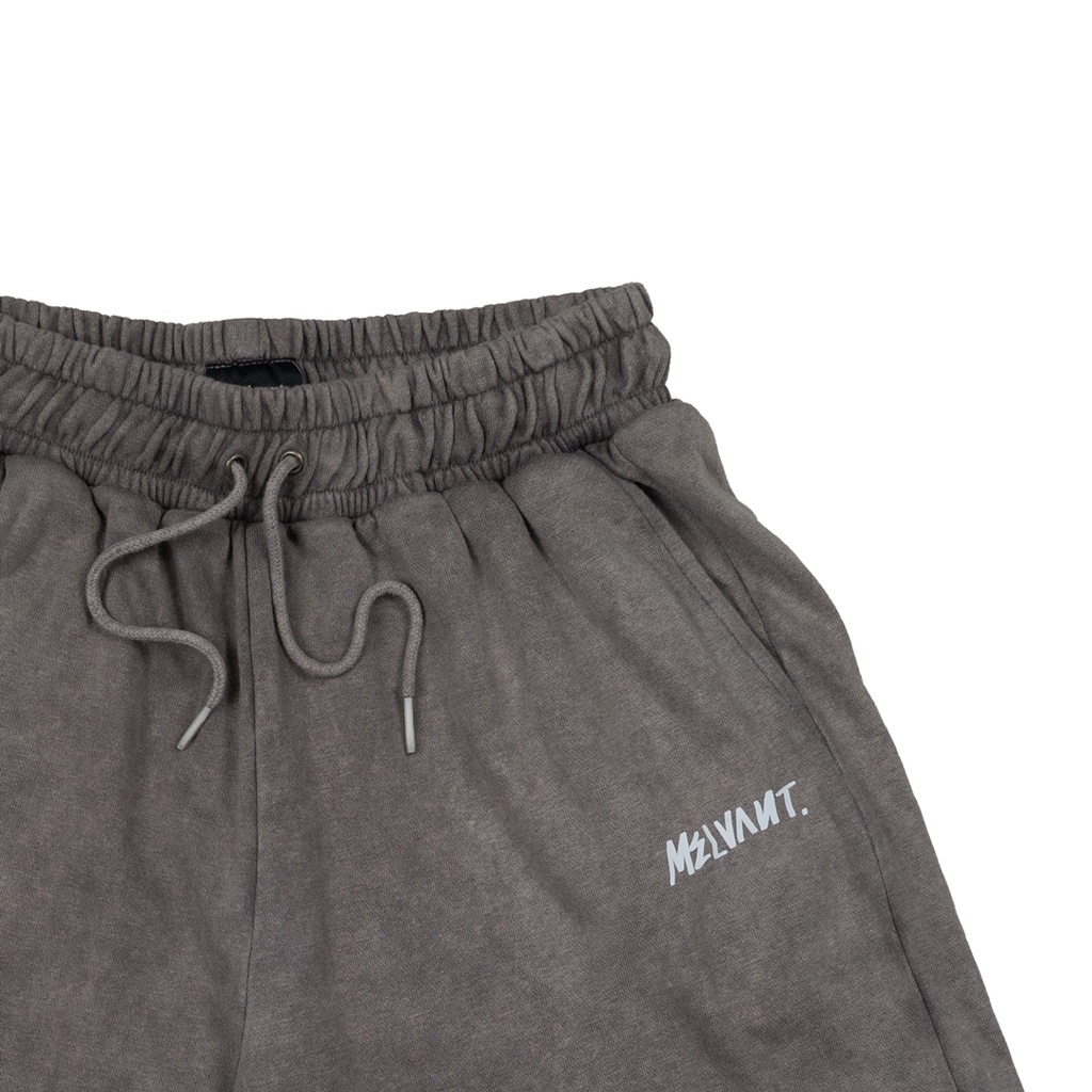 MFS LAURA GREY WASHED - MELVANT FRENCHTERRY SHORTPANT