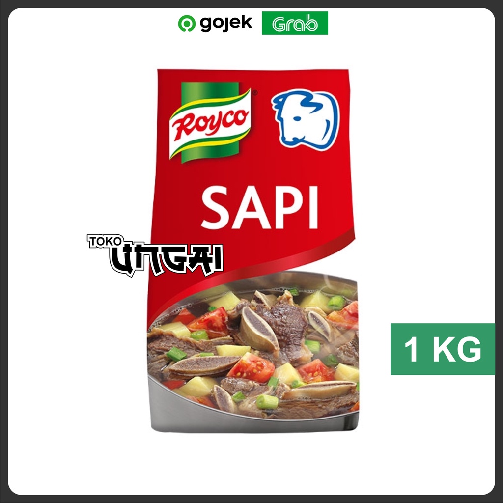 

ROYCO SAPI 1 kg - Bumbu Kaldu Ayam Bumbu Penyedap Makanan Rasa Sapi 1kg