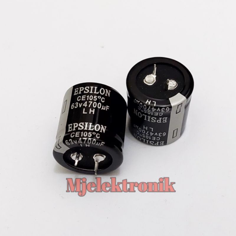 Elco Epsilon 4700uF 63V elko Original For Audio