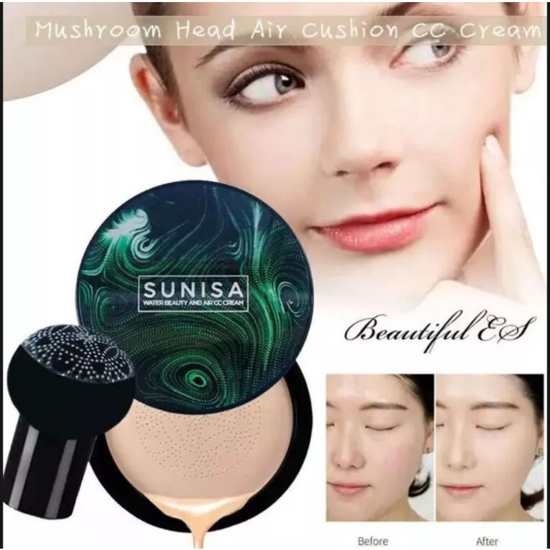 BB CREAM SUNISA AIR CUSHION/FOUNDATION WATERPROOF