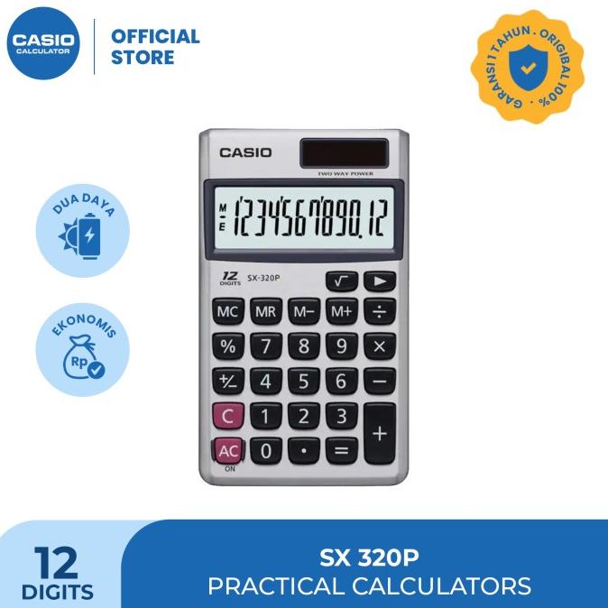 

Casio Value Series Calculator SX-320P