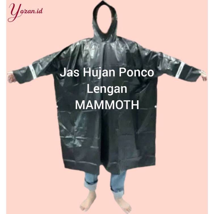 JAS HUJAN LENGAN PONCO MAMMOTH ORIGINAL