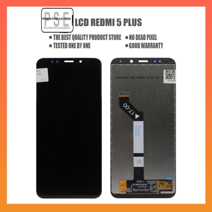 LCD XIAOME REDMI 5 PLUS FULLSET TOUCHSCREEN ORIGINAL GARANSI