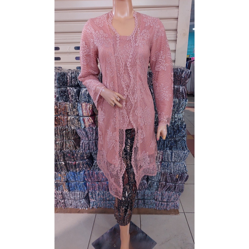 Kutu Baru Brokat | Kutu Baru Lengan Panjang | Kutu Baru Tunik Lengan Panjang | Kebaya Bridesmaid | K