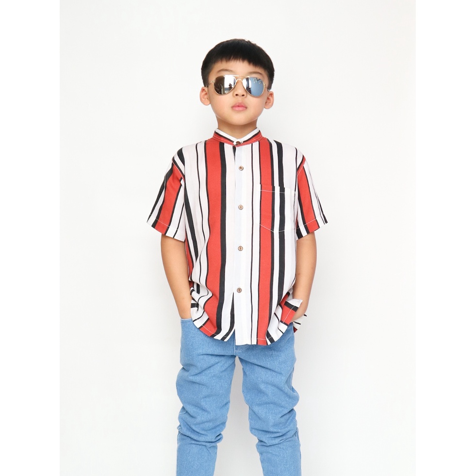 COTTON JISO SHIRT kemeja anak premium by ht clothingline