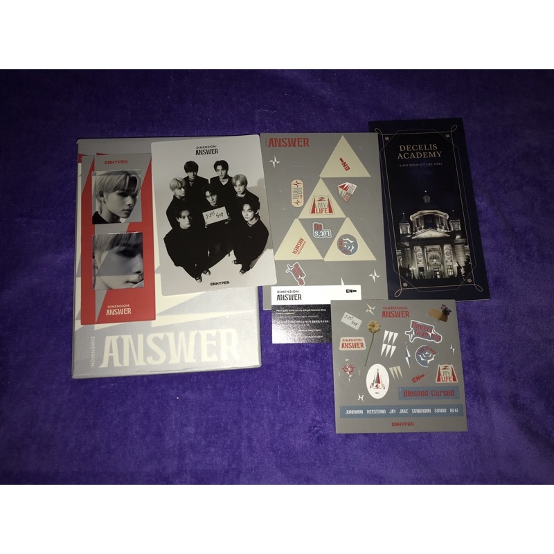 

Album Deminsion : Answer Enhypen