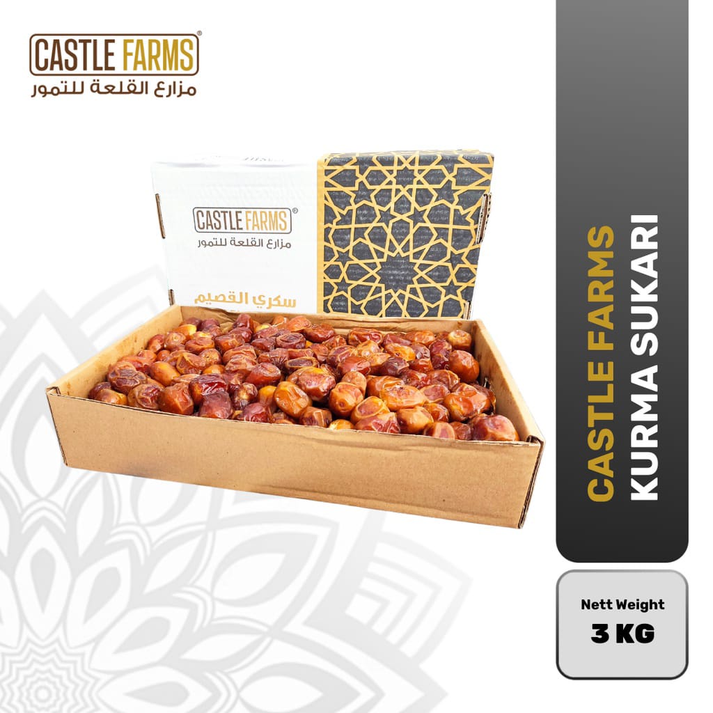 

Castle Farms Kurma Sukari 3 Kg