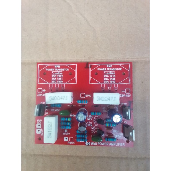 kit driver mono 400 watt