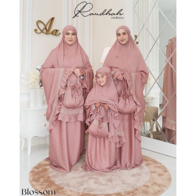 Open PO Mukena Raudhah Spesial Lebaran 2023 by Aden Hijab
