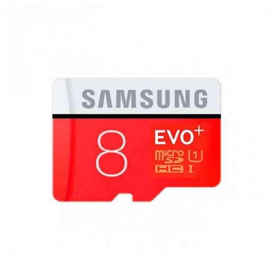 Memory Card-MMC Micro SD Samsung MicroSD Evo Plus With Adapter 8GB-16GB-32GB-64GB-128GB 95MB/s-Merah