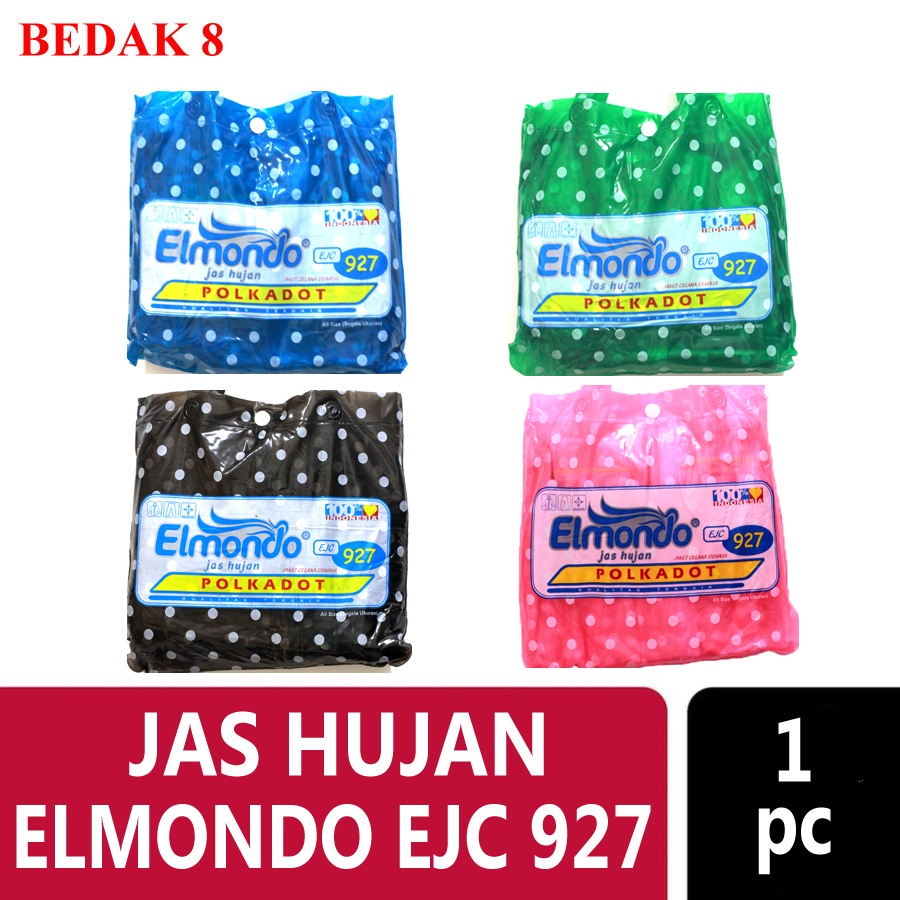 Jas Hujan Elmondo Setelan/ Jas Hujan Elmondo Jaket Celana EJC 927