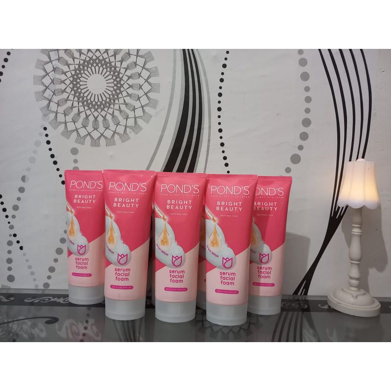 ponds serum facial foam 100 gr