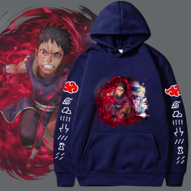 Hoodie anak kekinian gambar anime Naruto Uzumaki bahan 100% katun BYS STORE
