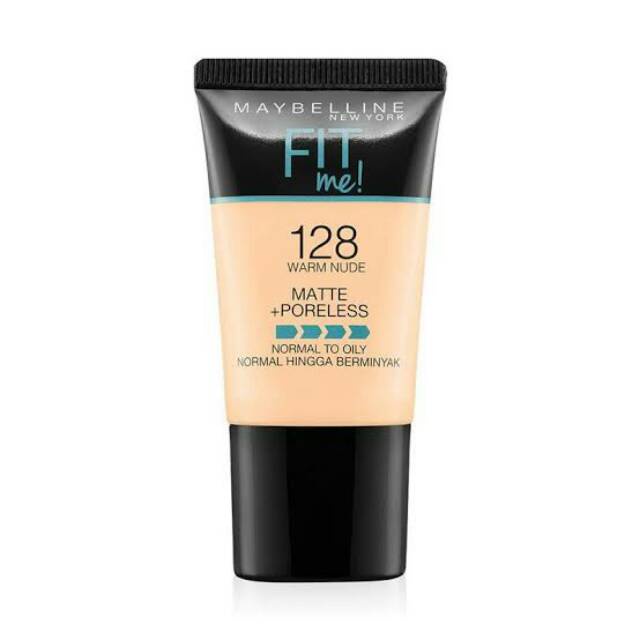 (HADIAH) MAYBELLINE FIT ME FOUNDATION 18 ML (128) @MJ