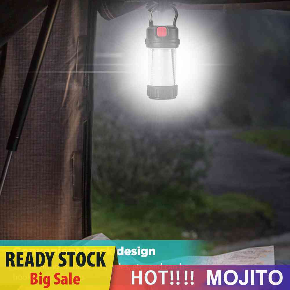 Lampu Tenda LED Portable Anti Air Tenaga USB Untuk Camping / Darurat