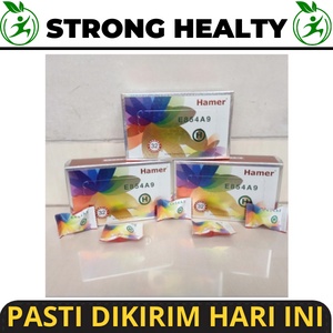 Hamer Candy Candies Rainbow Herbal 32 Pcs - Permen Hamer Original
