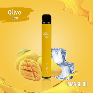 QLIVE 800puffs Disposible Pods 100% Original Manggo Ice Flavour Vape Sekali Pakai
