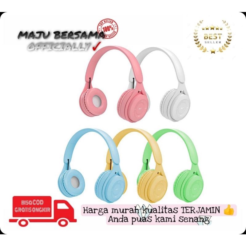 MB - Headset bluetooth bando wireless macaron Y08 headphone macaron wireless Y08 / stn 36 bluetooth 
