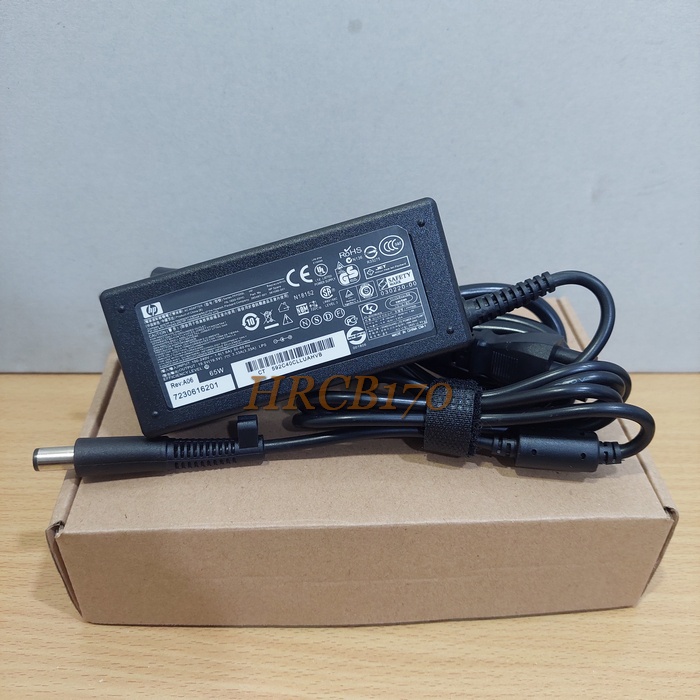 Adaptor Charger Laptop Hp 19.5V - 3.33A 65W Jarum DC 7.4*5.0mm -HRCB