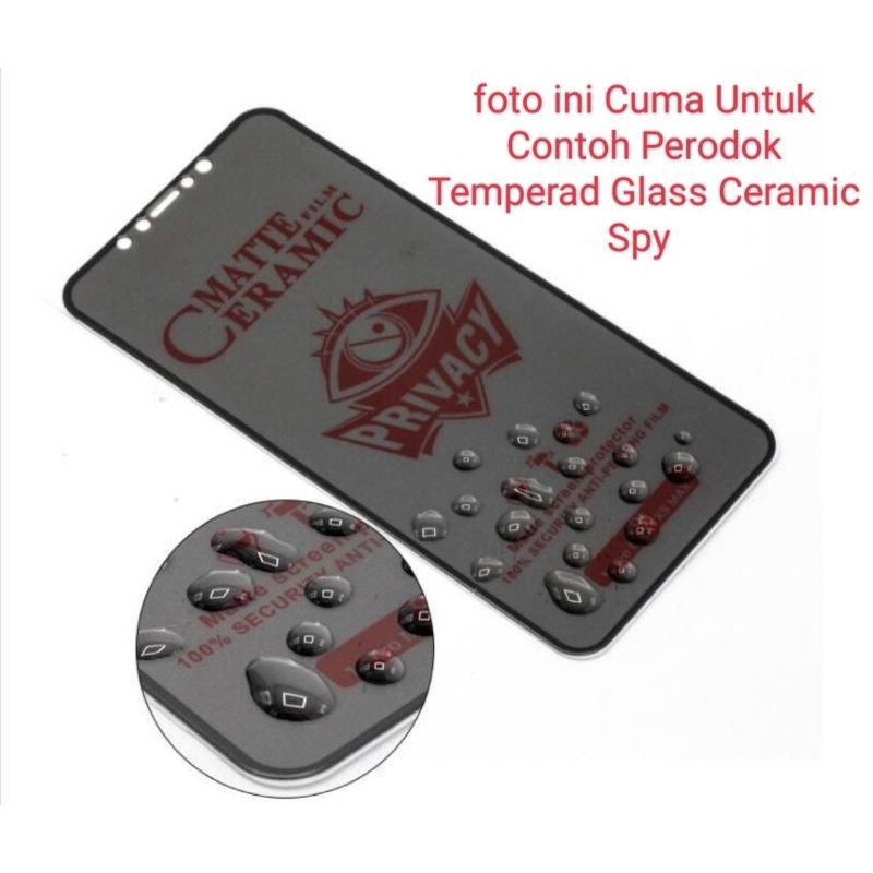 TG Ceramic Spy Poco X3 Poco X3 Pro NFC Poco C55 POCO F3 Poco F5 Poco F4 M4 Pro M3 M5 M5S C40 F3 GT M3 Pro  Anti Gores Ceramic Matte Anti Minyak Ceramic Spy Privacy