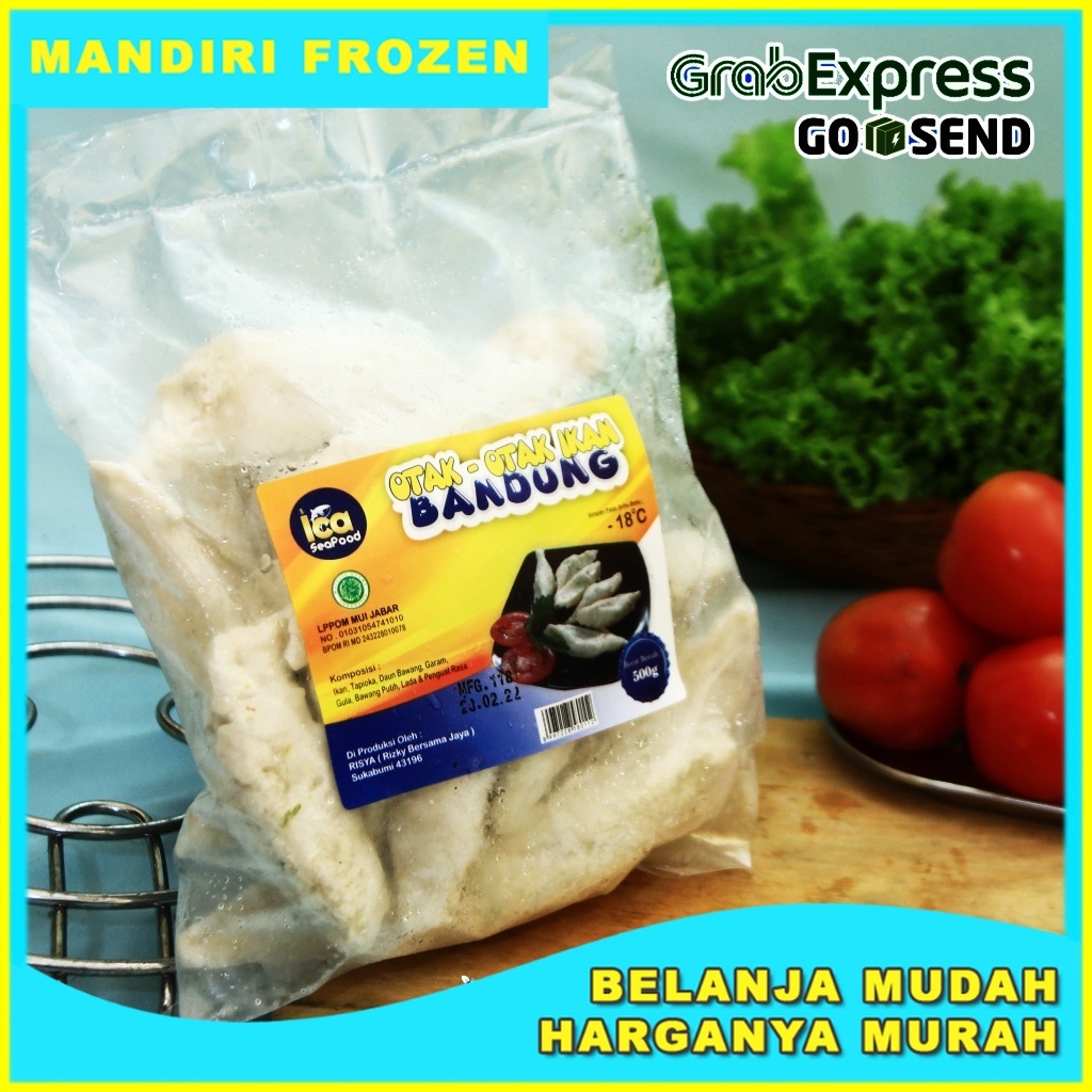 

Otak Otak BANDUNG 500gr - Makanan Beku Olahan Otak Otak