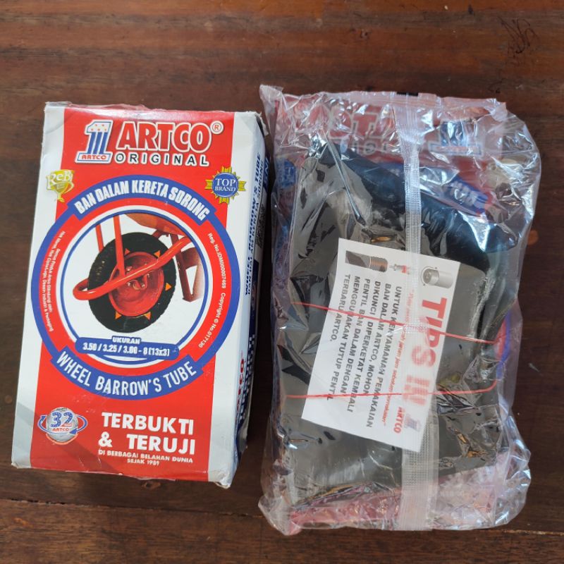 Ban Dalam ARTCO Arco 13 x 3 Roda Gerobak Kereta Sorong Dorong Pasir Tukang Bangunan