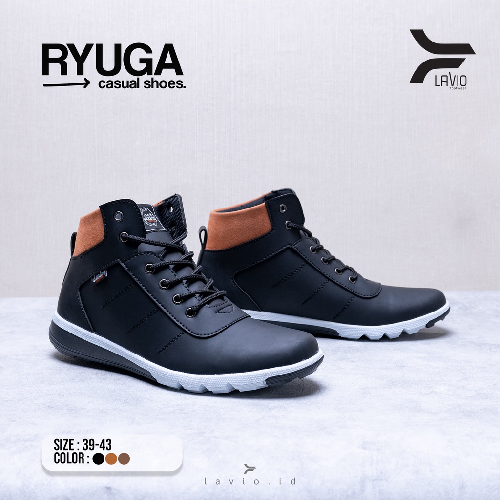 Sepatu Casual Pria Original Branded Keren Terbaru Lavio Ryuga