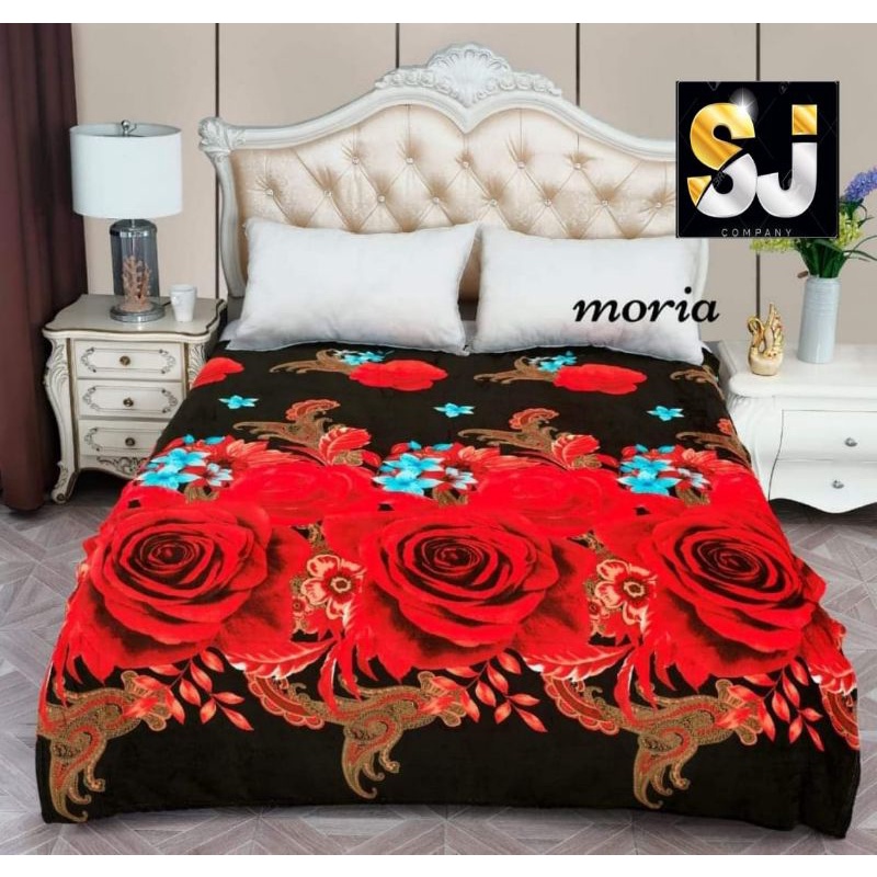 Selimut Dewasa Motif Bunga