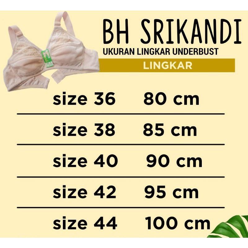 grosir BRA srikandi//BH tanpa kawat//bahan adem