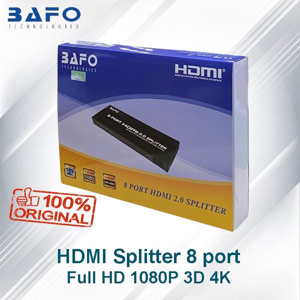 Bafo HDMI Splitter 8Port Support 1080 4K