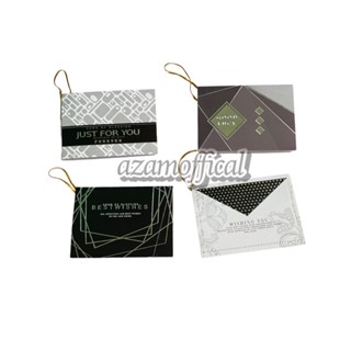 Jual KARTU UCAPAN ESTETIK HAPPY BIRTHDAY THXYOU BLACK AND WHITE MOTIF