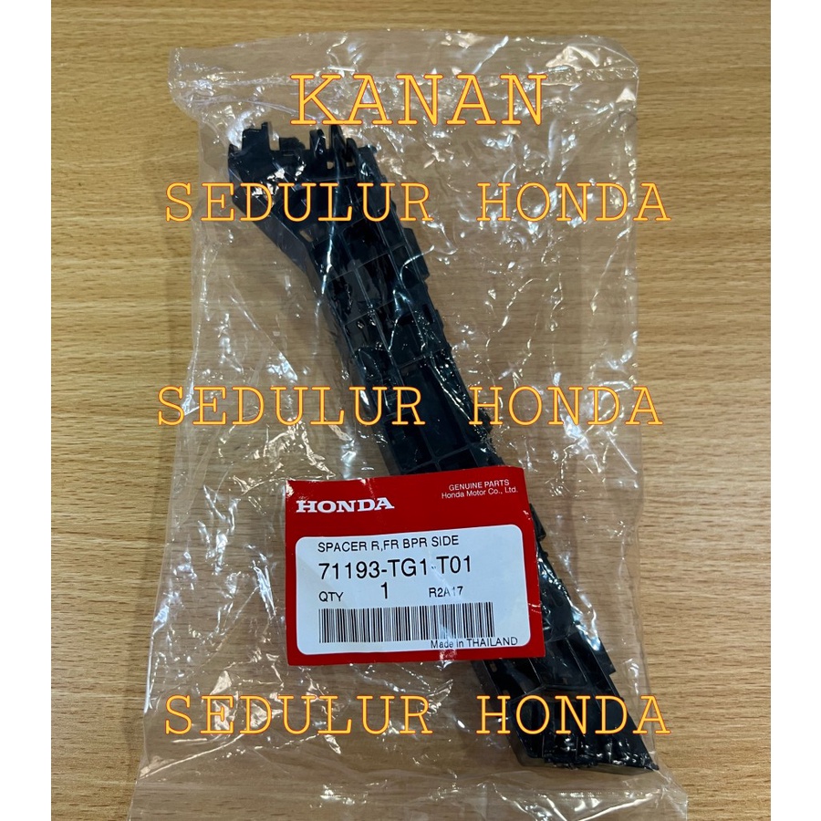 BREKET BRACKET DEPAN KANAN KIRI SPACER BEMPER BUMPER DI SAMPING FENDER MOBILIO BRIO SATYA ORIGINAL O