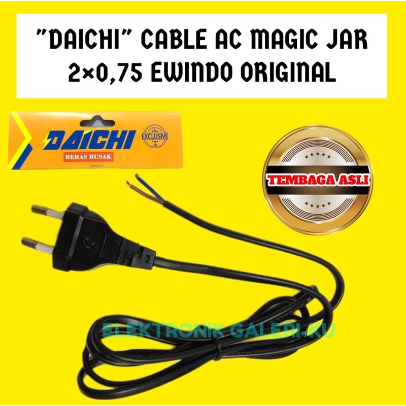 DAICHI CABLE AC MAGIC JAR 2x0,75 EWINDO ORIGINAL