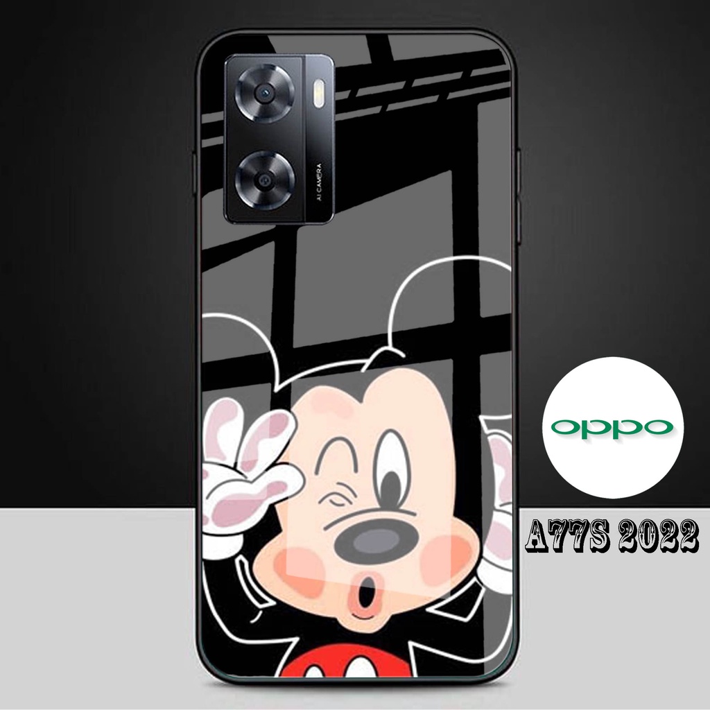 [A06] Case Oppo A77S / Softcase Kaca Kilau Oppo A77S / Casing Handphone Oppo A77S / Case Oppo A77S -