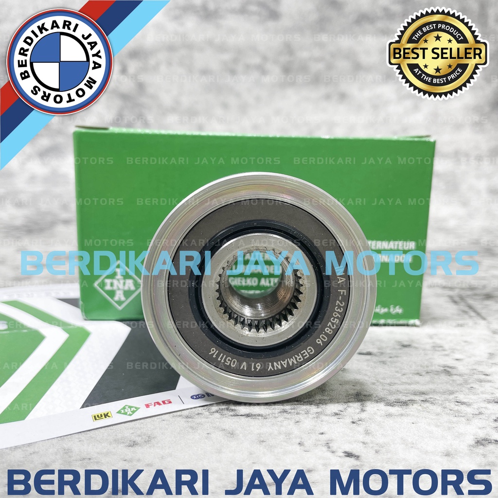 PULLEY ALTERNATOR PULLY PULI DINAMO AMPERE CHARGE AMPER BMW E46 E90 N42 N46 E81 E87 E88 E82 E91 E92 