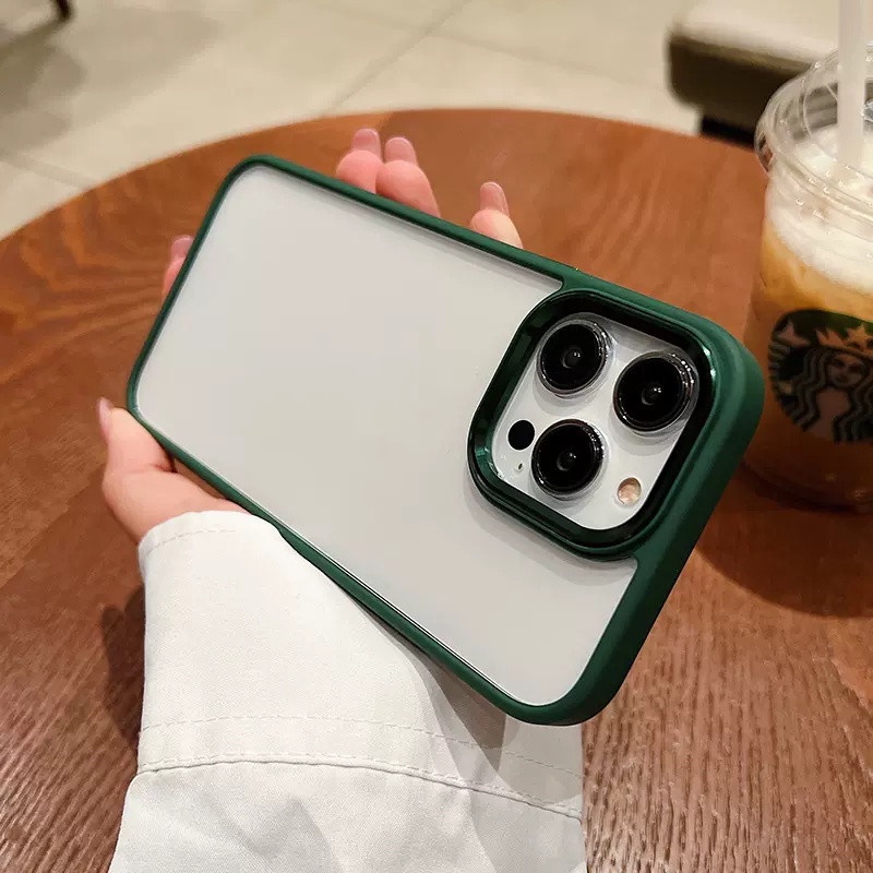 Kamera Mewah Lensa Perlindungan Untuk Shockproof Iphone 14 Pro Max Premium Metalik Ungu12 13 Pro Max Iphone14 Plus Bezel Silikon Tertutup Penuh Transparan Bening Keras Belakang Cove